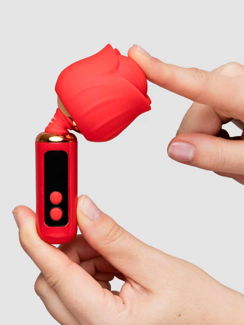 Rose Mini Massage Wand Vibrator