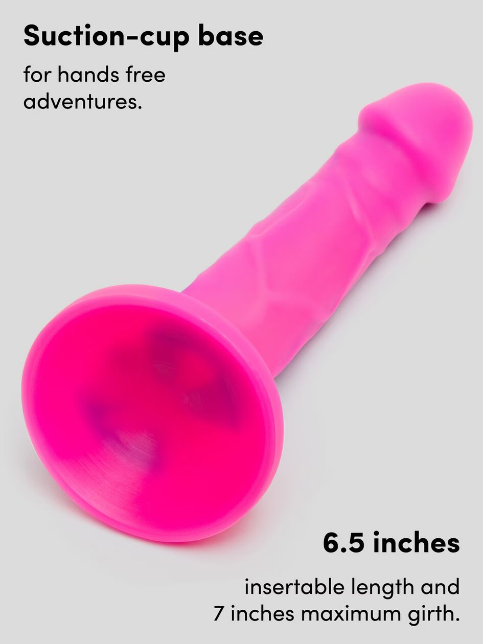 Naughtytoys Lover Luxe Realistic Multicoloured Silicone Dildo 7 Inch