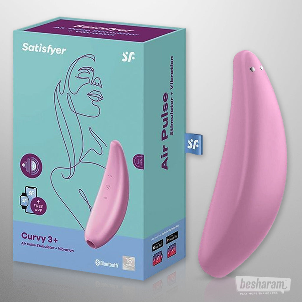 Satisfyer Curvy 3+ App Controlled Suction + Vibration Massager